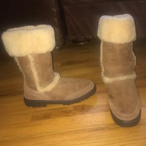 Chestnut Sunburst tall Uggs